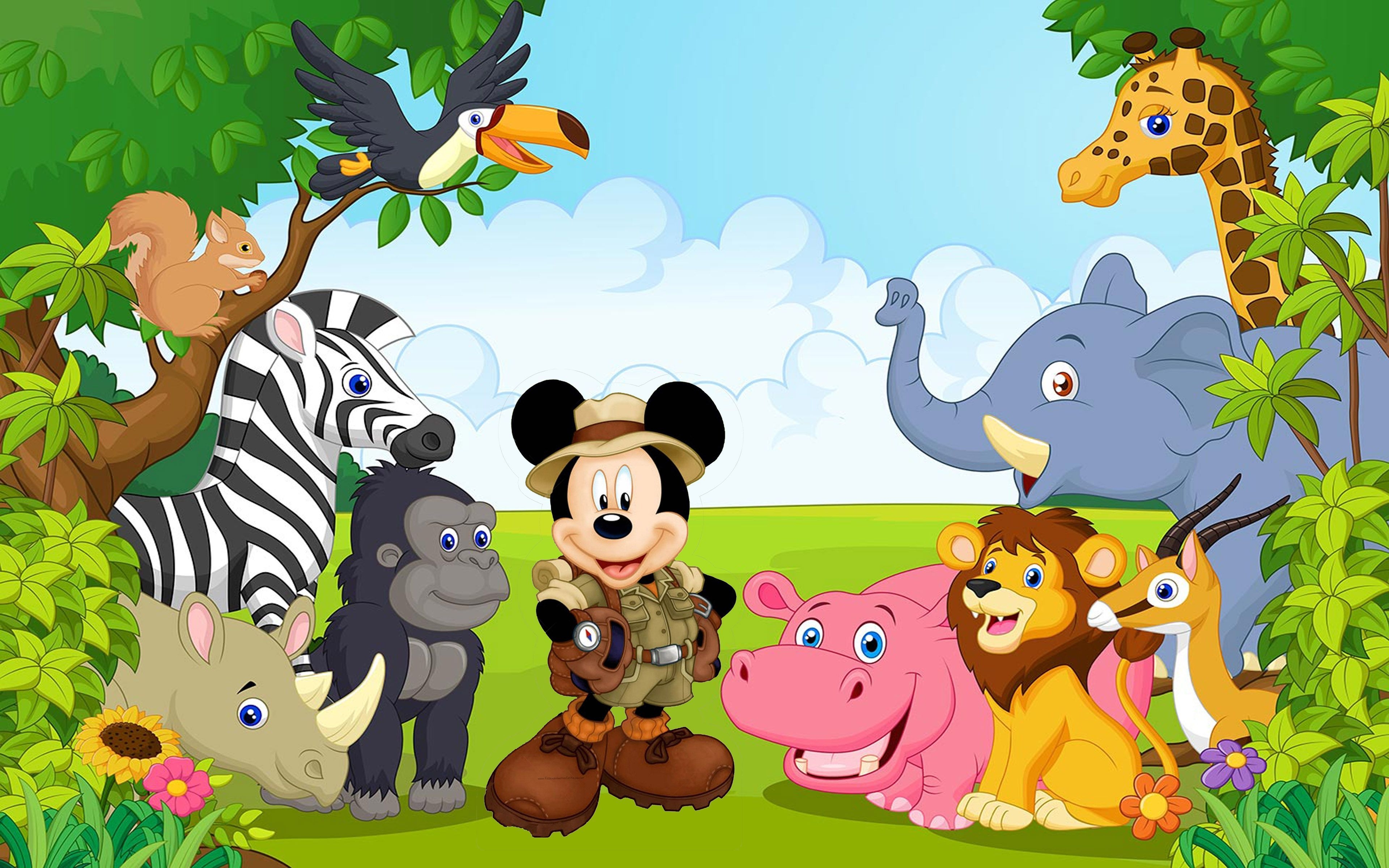 3840x2400 Safari Cartoon Wallpaper Free Safari Cartoon Background, Desktop