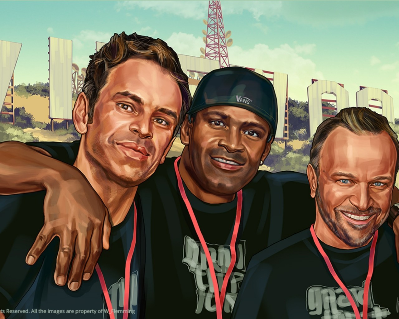 1280x1030 Download  Trevor Philips, Grand Theft Auto V, Franklin Clinton, Michael De Santa Wallpaper, Desktop