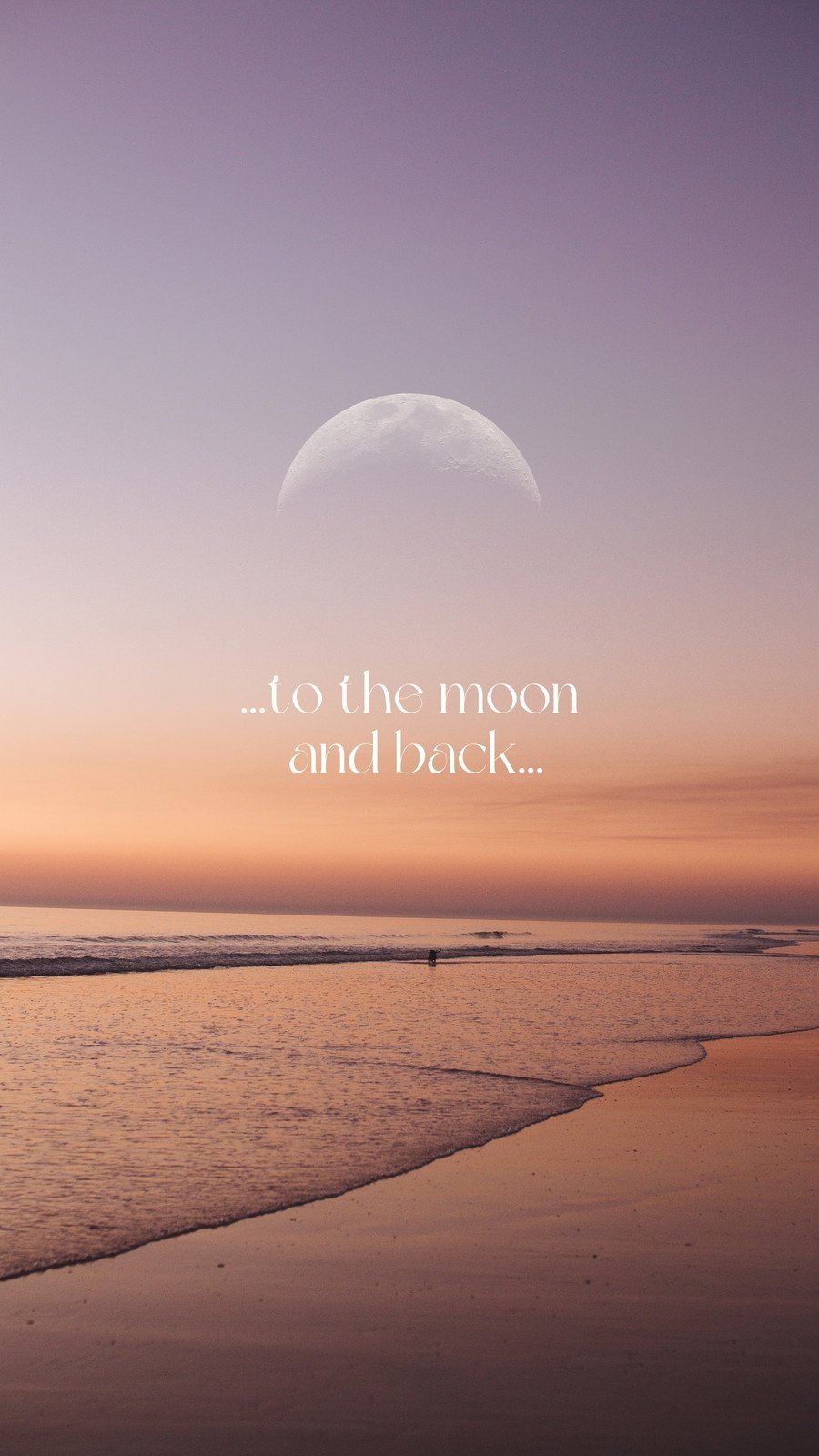 900x1600 aesthetic moon wallpaper, Phone