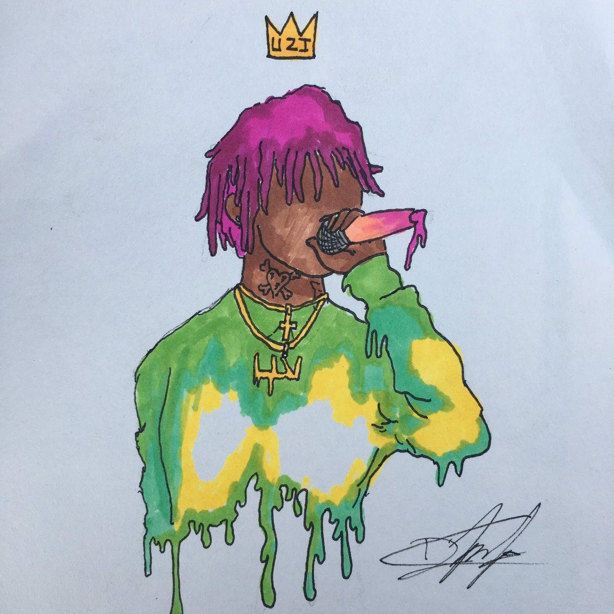 1200x1200 Image result for lil uzi vert cartoon wallpaper. yolo, Phone