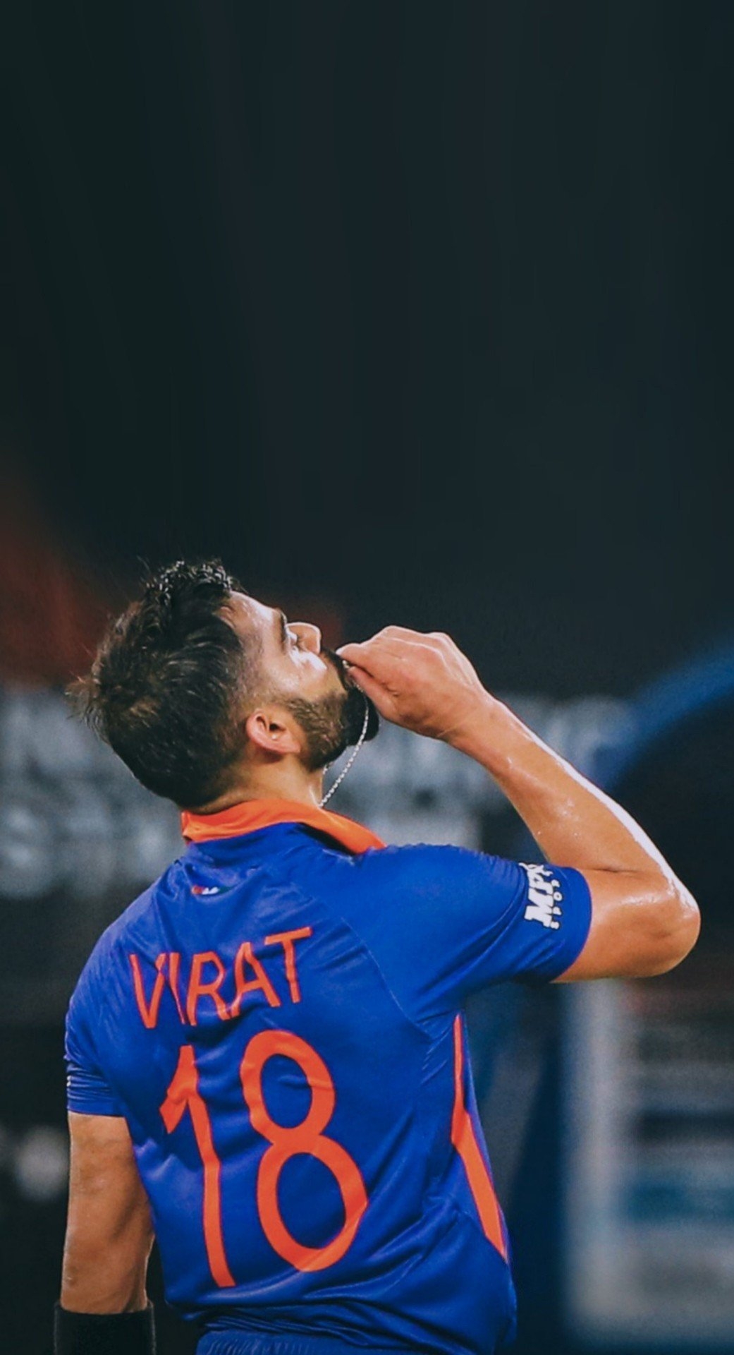 1050x1920 Virat Kohli Century Celebration Wallpaper Download, Phone