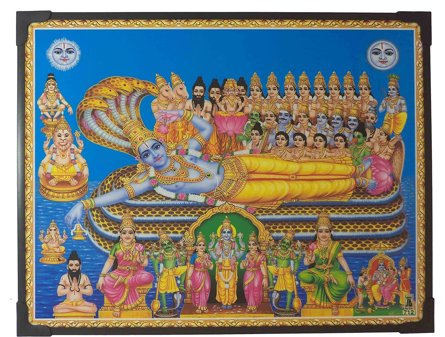 1500x1140 Lord Anantha Padmanabha Swamy Photo Beading Frame ( 29 cm x 22.5 cm x 1 cm ) / lord god goddess sri sree shree Padmanabhaswamy vishnu anantha padmanabha swamy ananthapadmanabha padmanaba swamy, Desktop