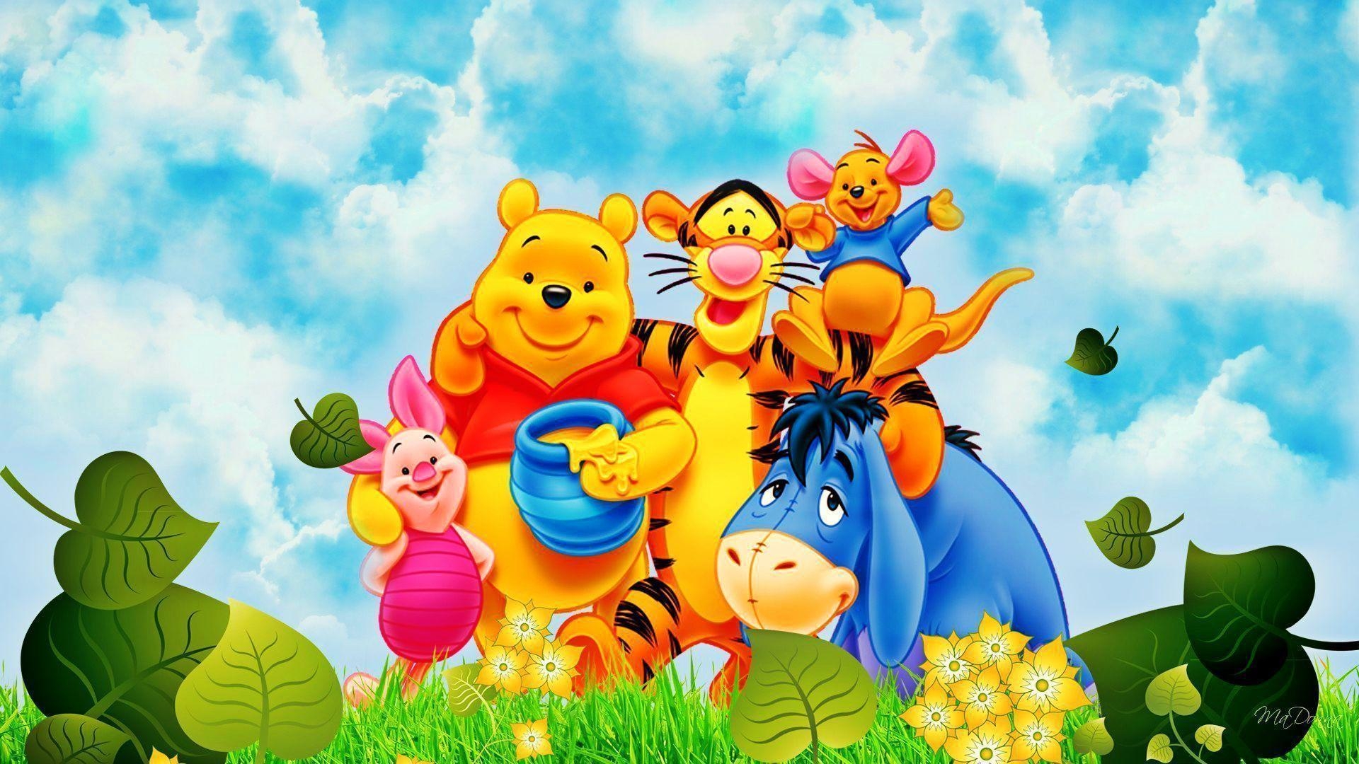 1920x1080 Winnie The Pooh Friends Wallpaper PC Wallpaper. Wallpaper, Desktop