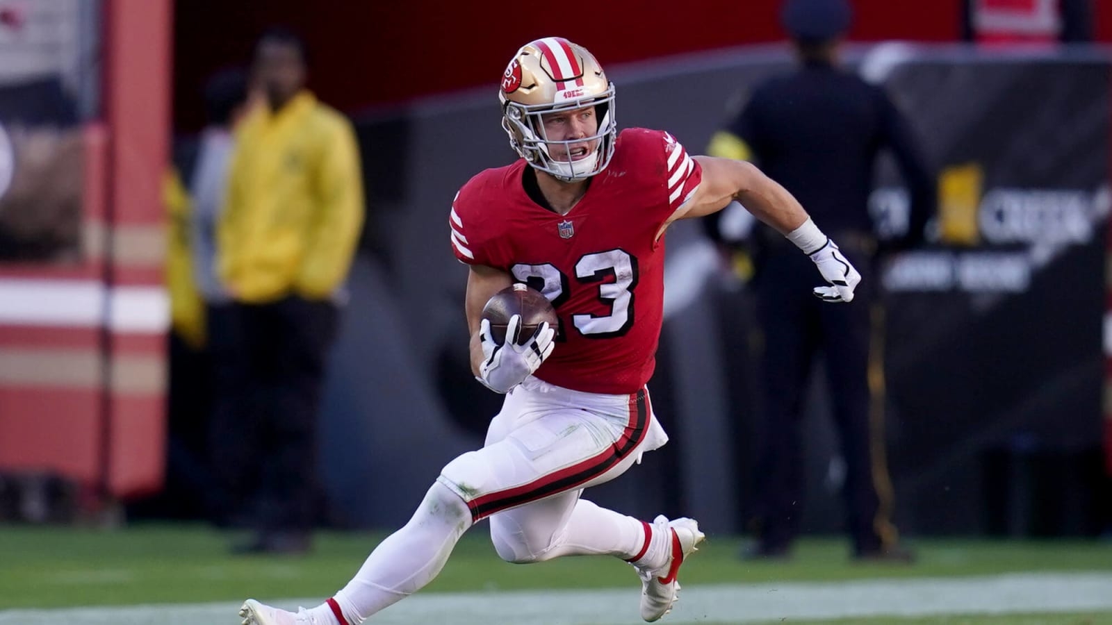 1600x900 49ers' Christian McCaffrey took trade from Panthers 'personally', Desktop