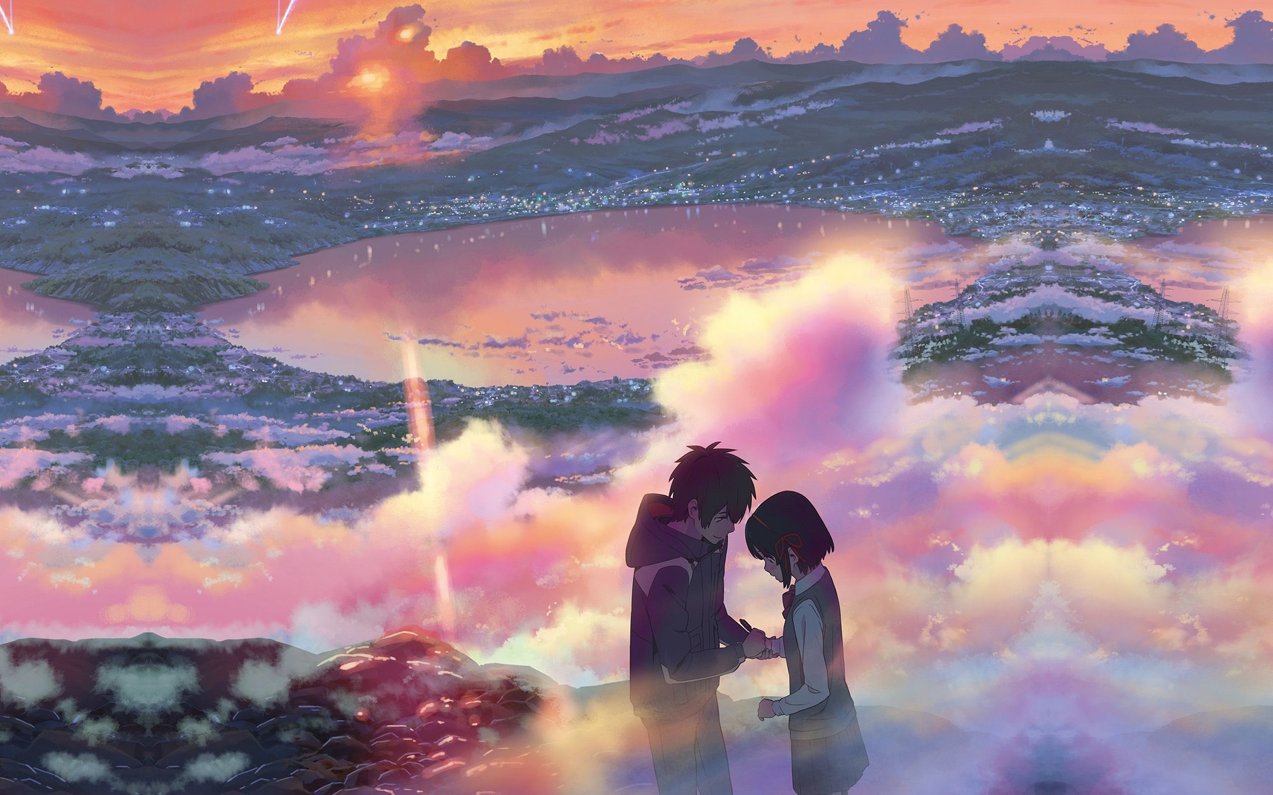 2560x1600 Yourname Anime Filme Illustration Art Wallpaper, Desktop