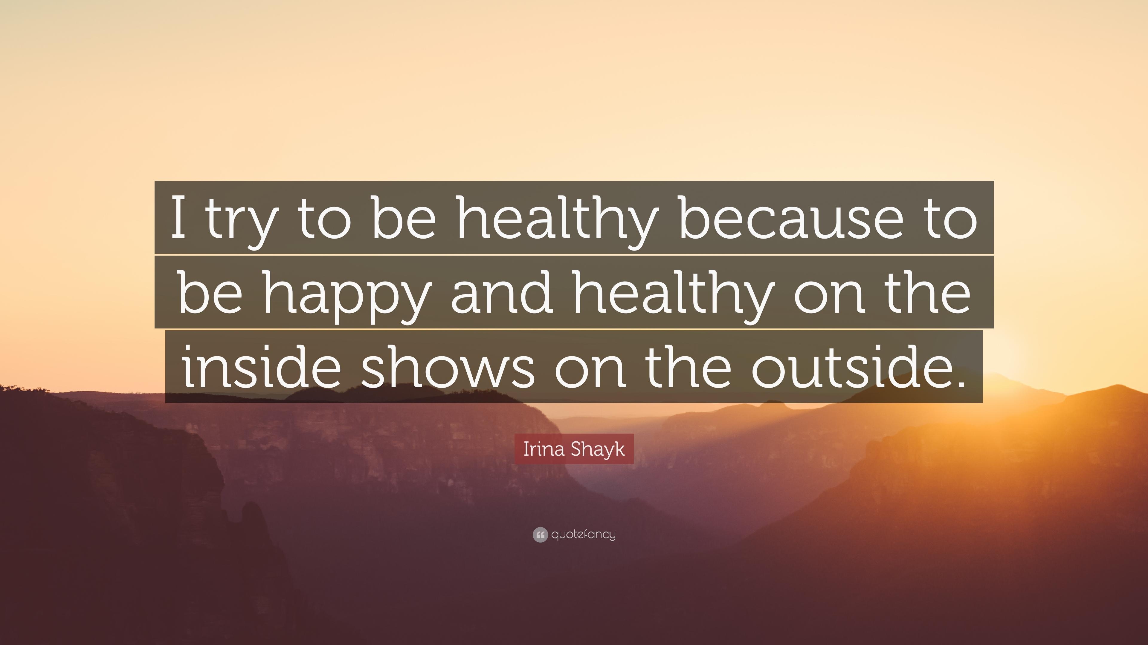 3840x2160 Irina Shayk Quote: “I try to be healthy because to be happy, Desktop