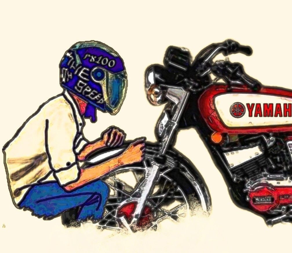 1010x880 Yamaha Rx100. Yamaha rx Bike drawing, Yamaha rxz, Desktop