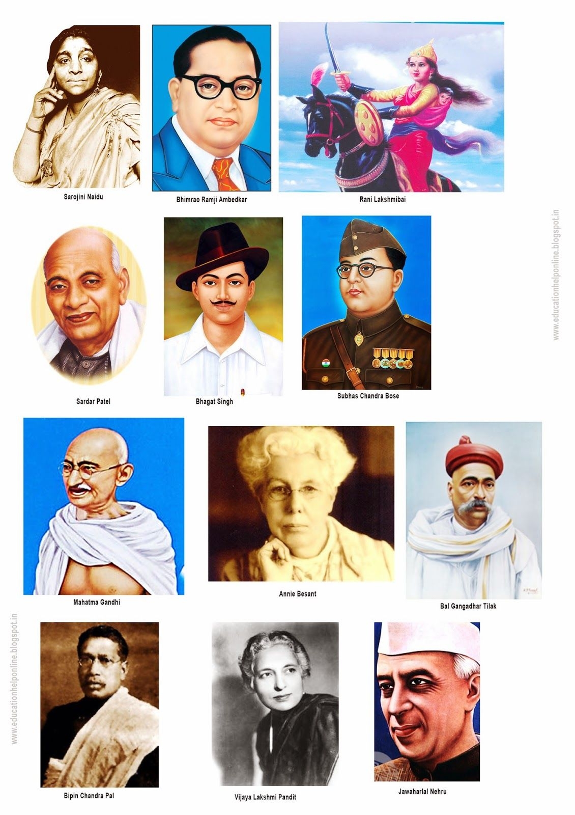 1130x1600 INDIAN FREEDOM FIGHTERS PICTURE CHART A4 SIZE FREE DOWNLOAD FOR, Phone