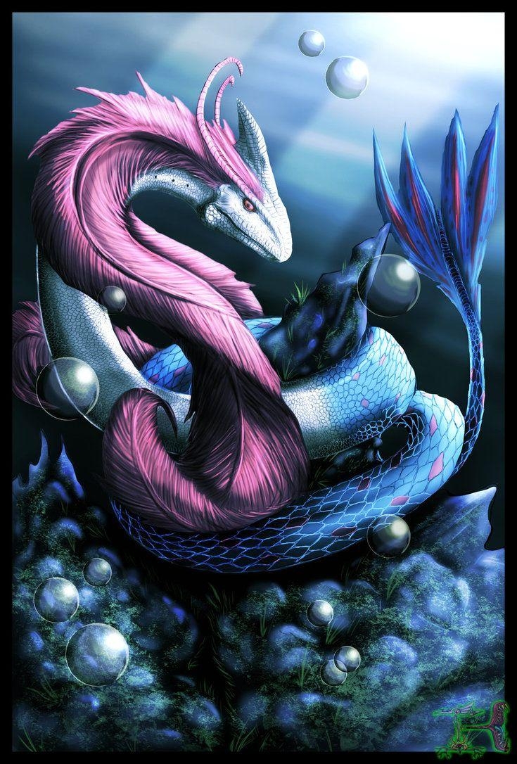 740x1090 Realistic Milotic, Phone