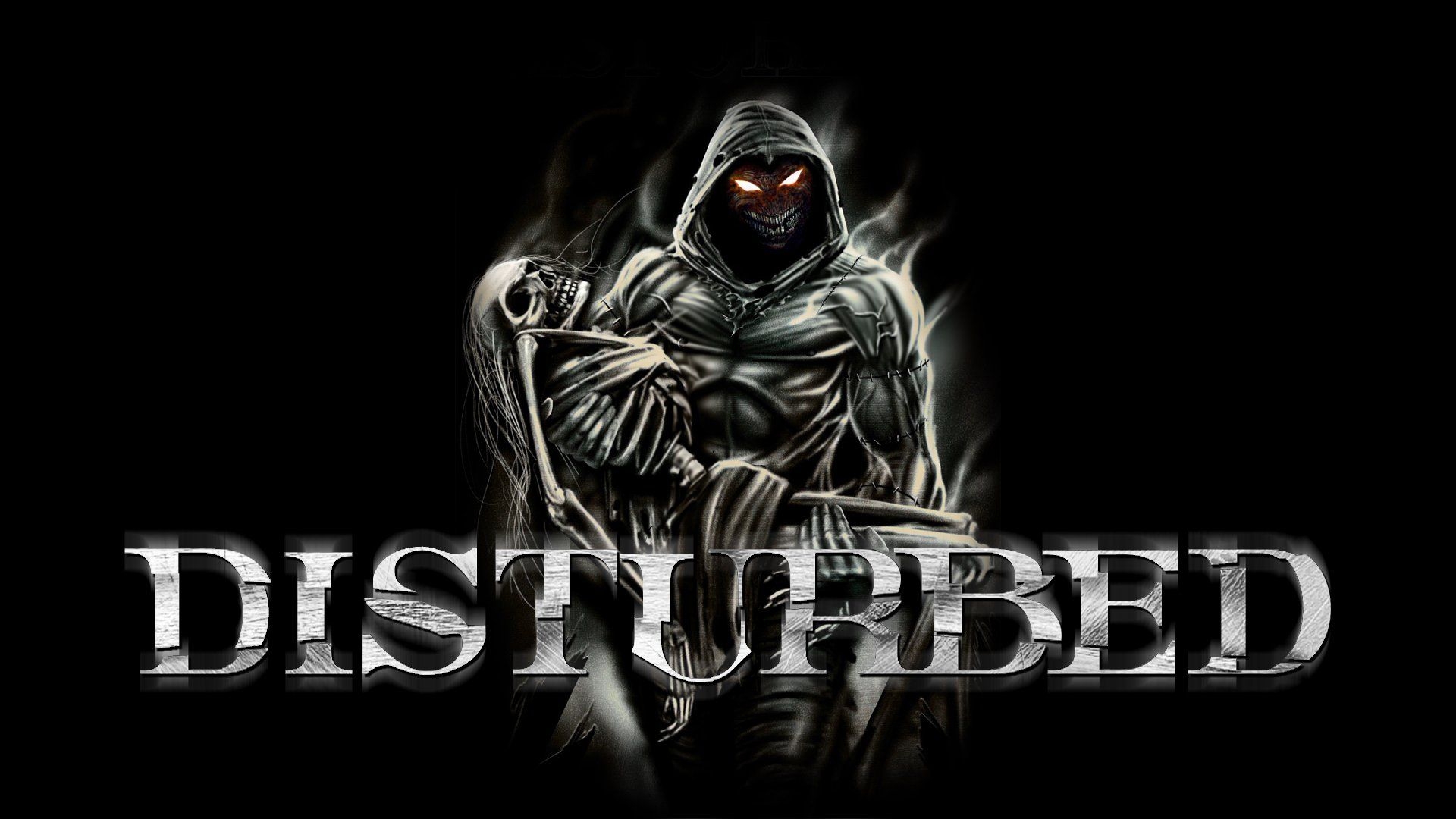 1920x1080 Free download DISTURBED heavy metal alternative metal hard rock nu metal dark demon [] for your Desktop, Desktop