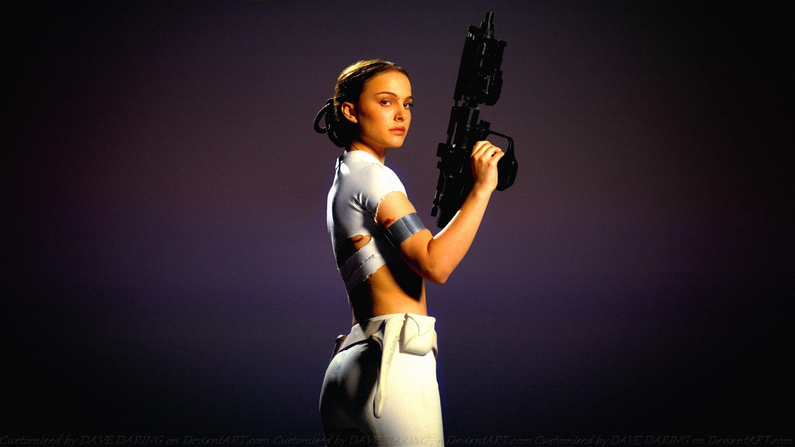 2560x1440 Wallpaper Natalie Portman, Padmé Amidala, Star Wars, Movies, Desktop