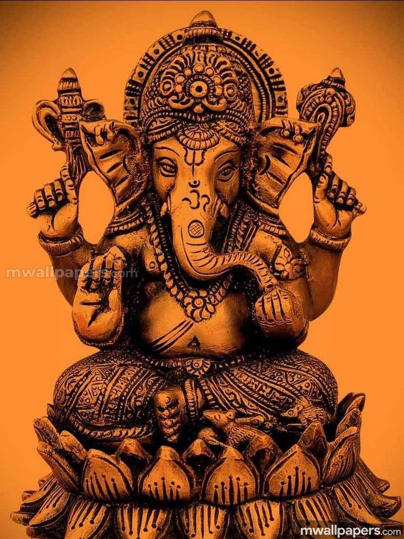 800x1070 Ultra HD Vinayagar Image HD Wallpaper 3D, Phone