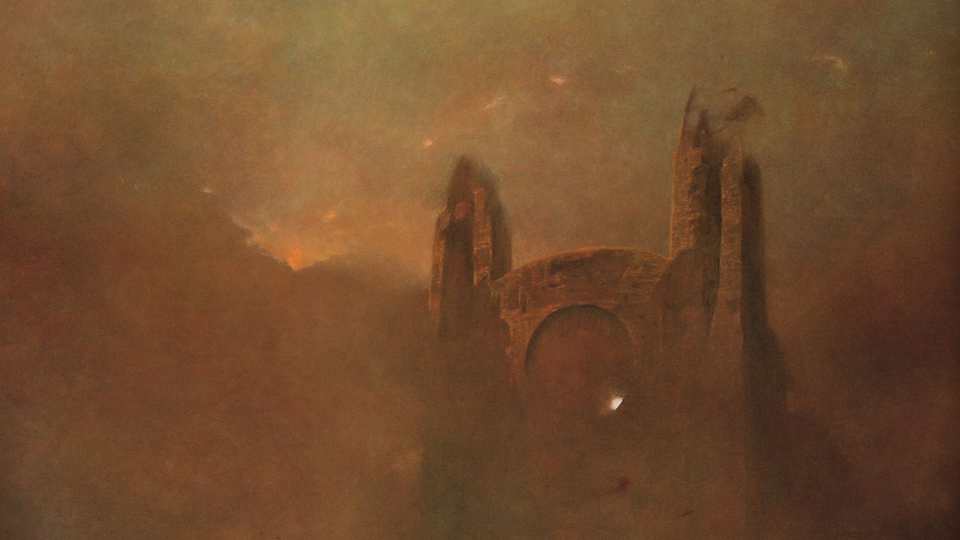 1920x1080 Zdzislaw Beksinski wallpaper. Painting, Art, Desktop