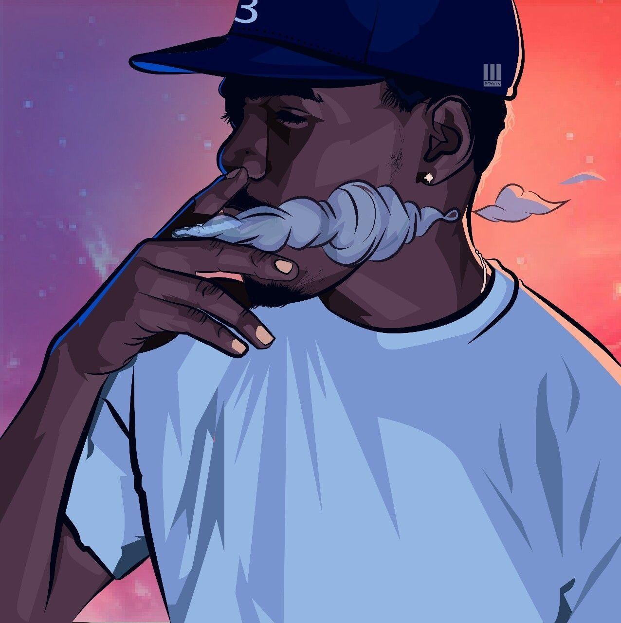 1280x1280 Chance The Rapper Animated Wallpaper, Phone