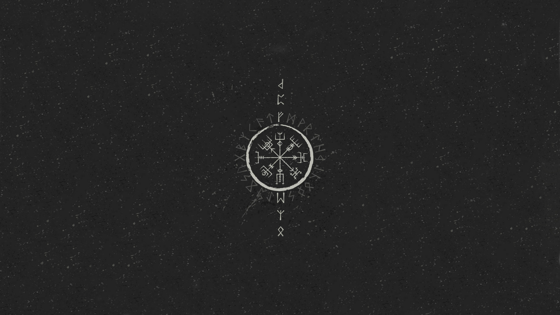 1920x1080 Vegvisir Rune Wallpaper, Desktop