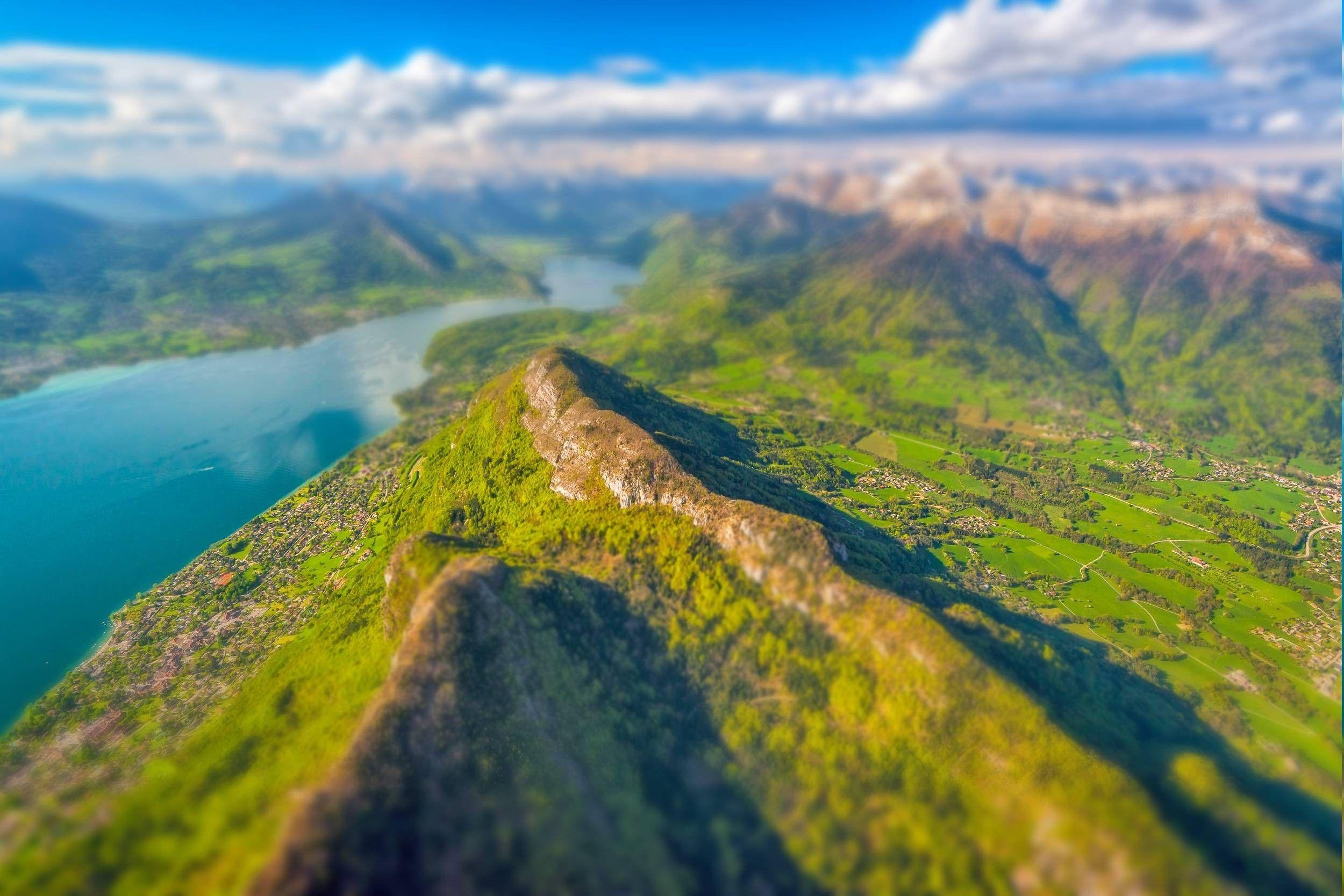 2500x1670 landscape, Nature, Africa, Tilt Shift, Field, River, Hill, Rwanda, Desktop