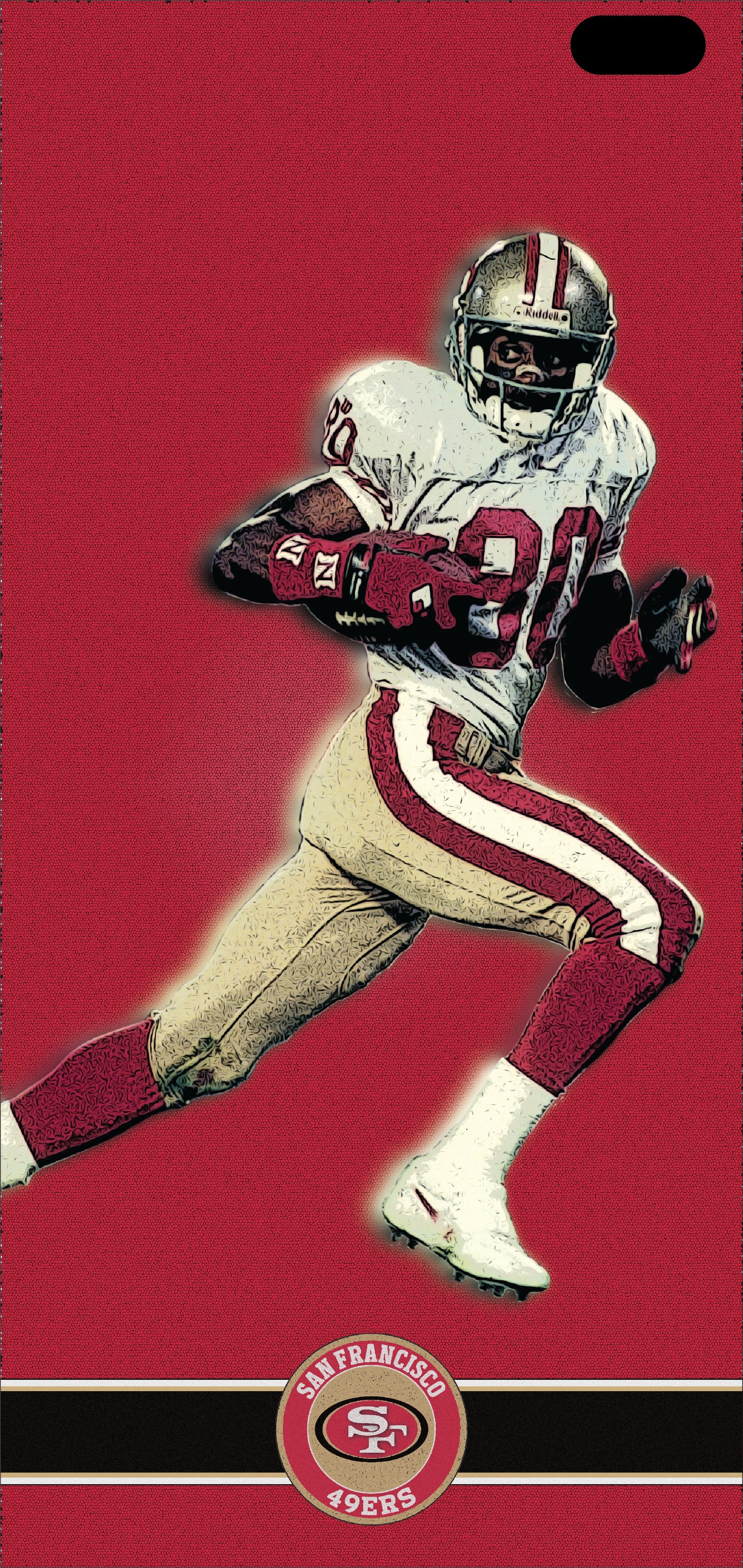 1710x3600 49ers Jerry Rice: S10wallpaper, Phone