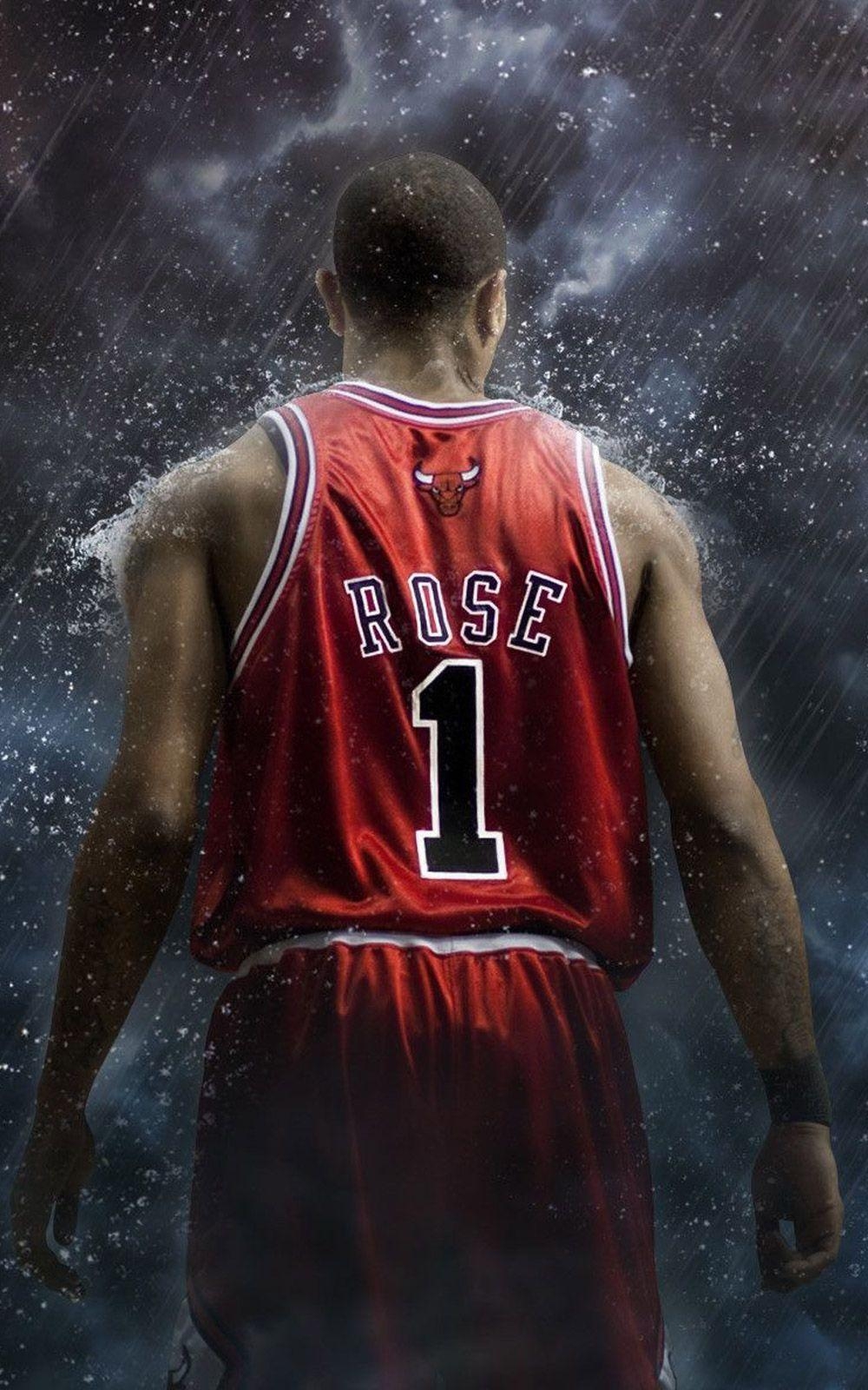 1000x1600 Nba stars. Derrick rose wallpaper, Phone