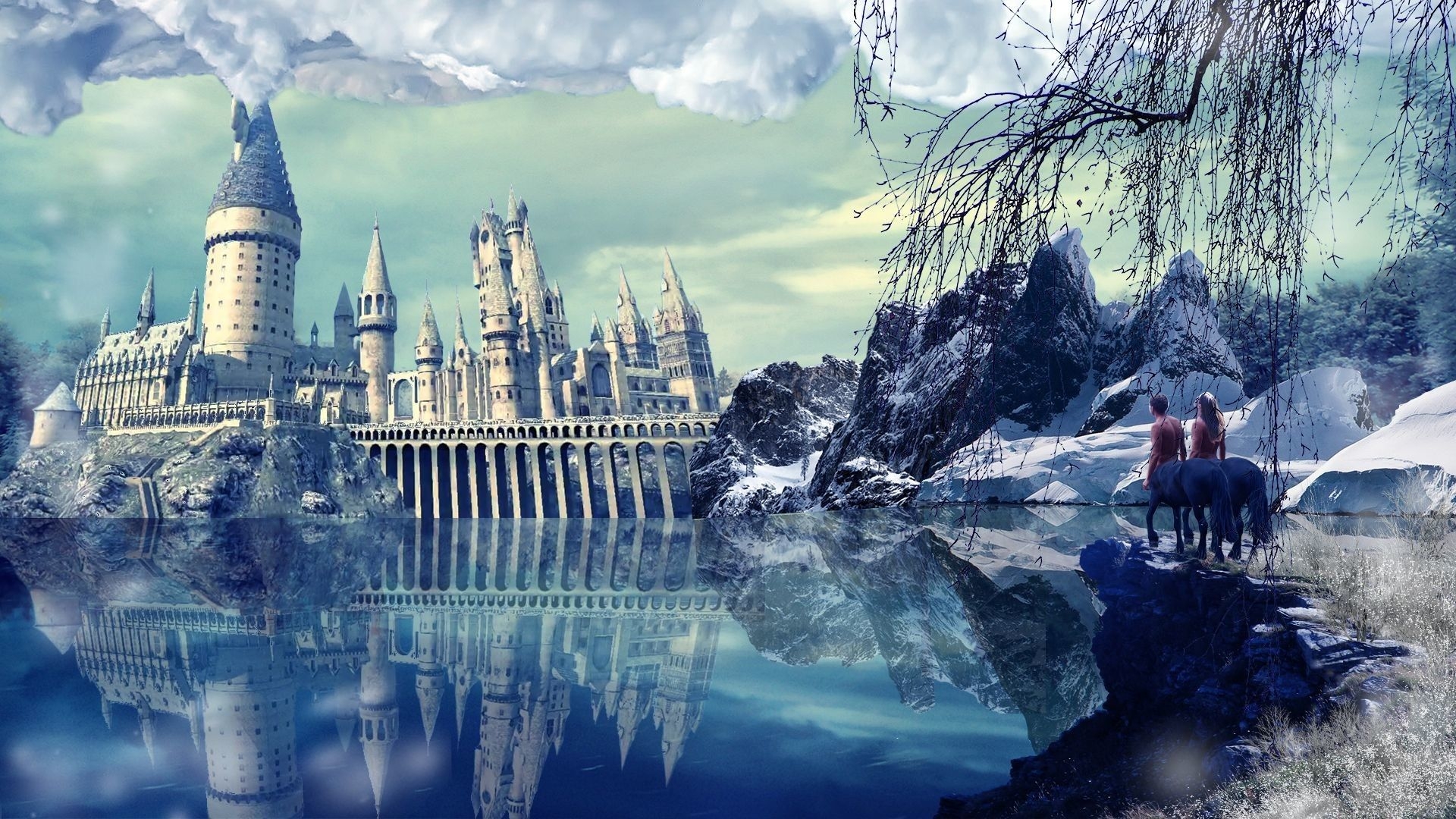 1920x1080 Harry Potter Castle Wallpaper, Desktop