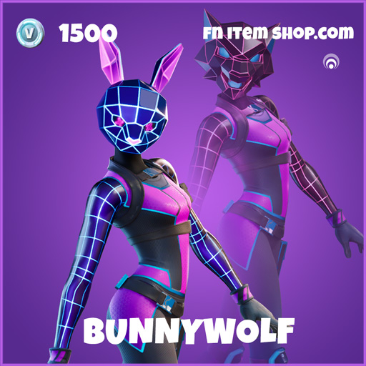 520x520 Bunnywolf Fortnite wallpaper, Phone