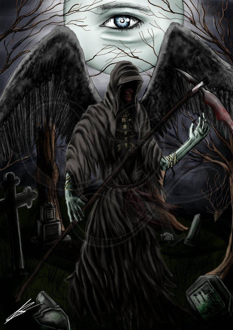 760x1070 Download Grim Reaper Wallpaper, Phone