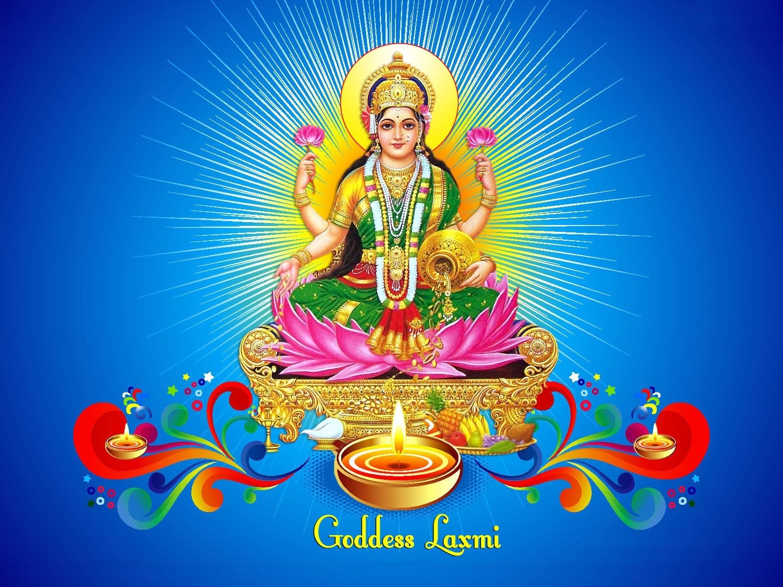 1600x1200 Goddess Lakshmi Wallpaper. Goddess, Desktop