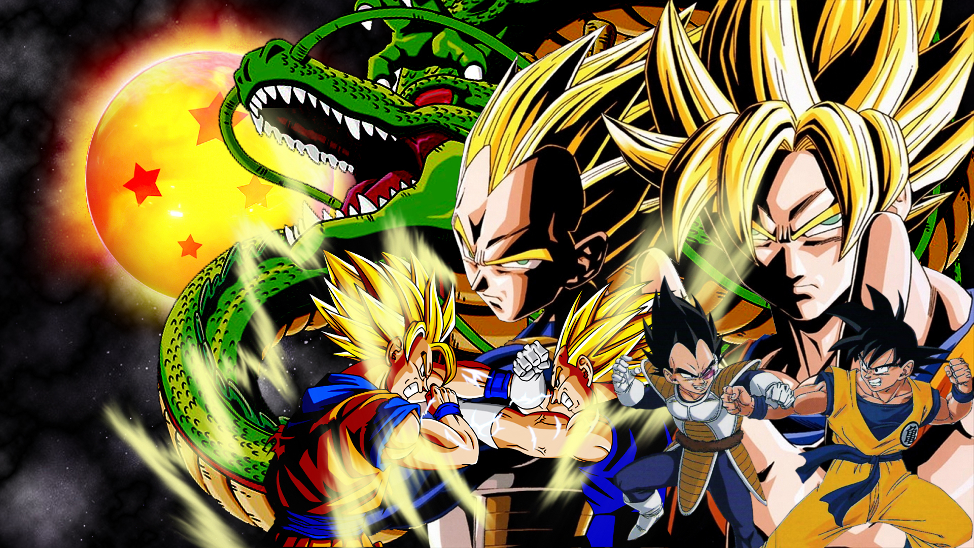 1920x1080 Goku vs Vegeta Wallpaper, Desktop