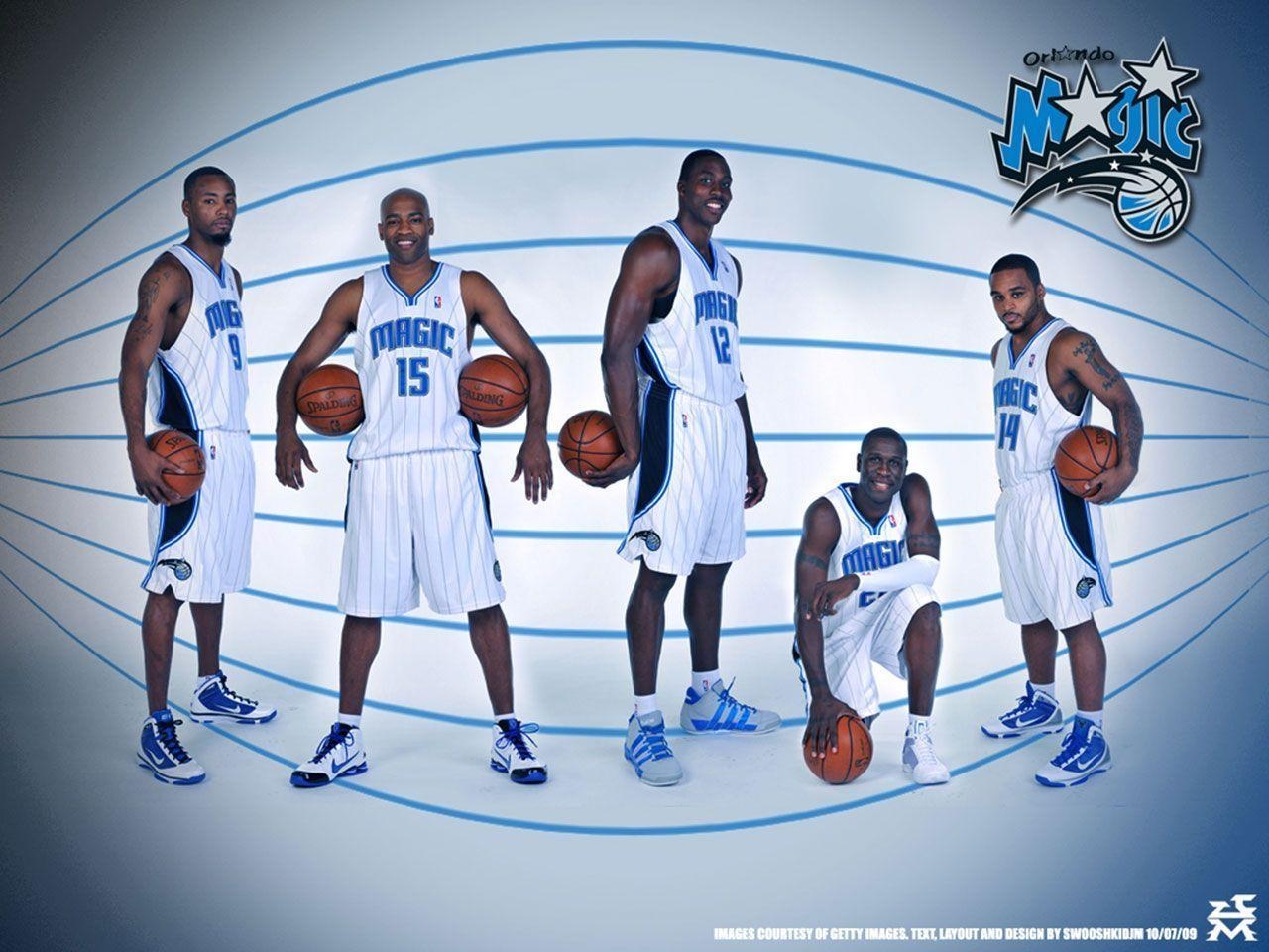 1280x960 Orlando Magic 2010 Starting Five Wallpaper, Desktop