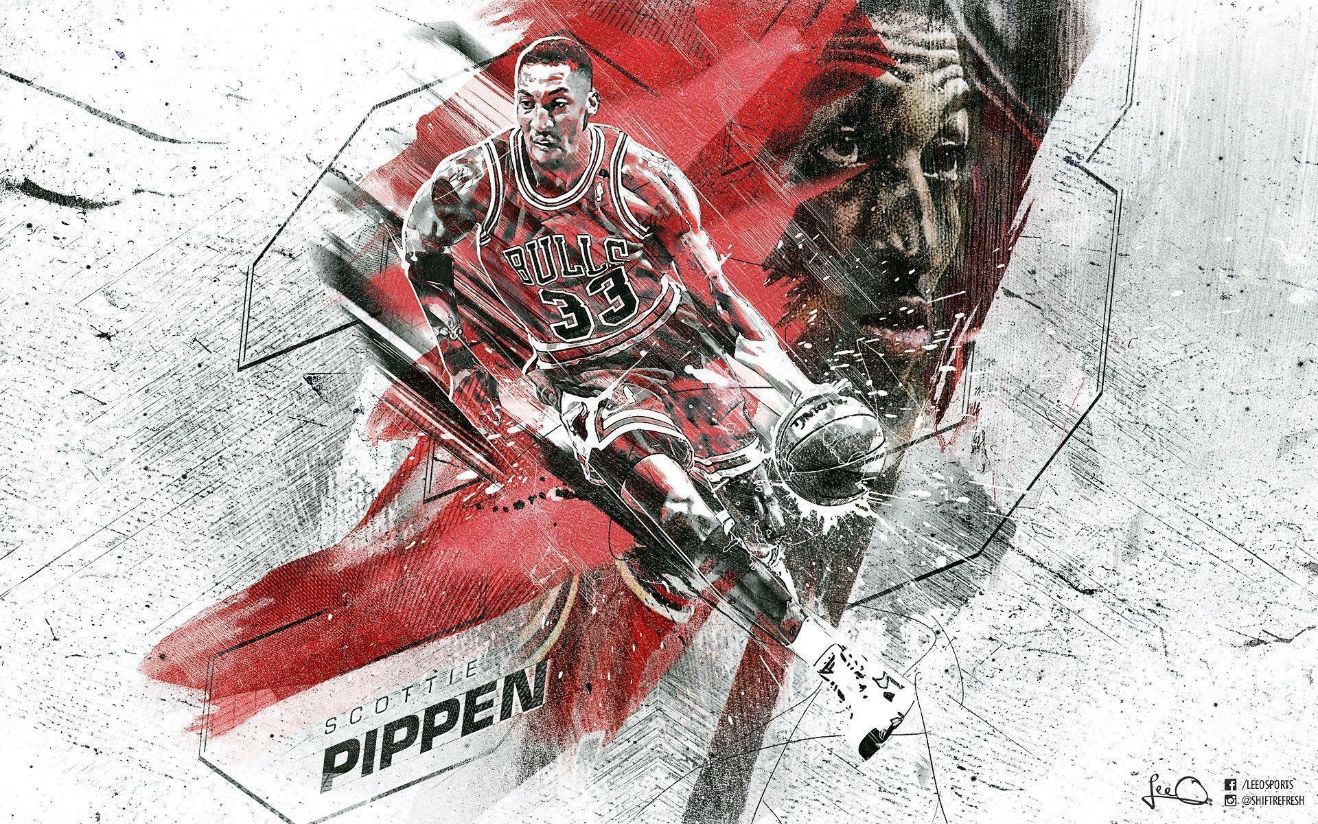 1920x1200 Scottie Pippen Wallpaper. Basketball Wallpaper at, Desktop