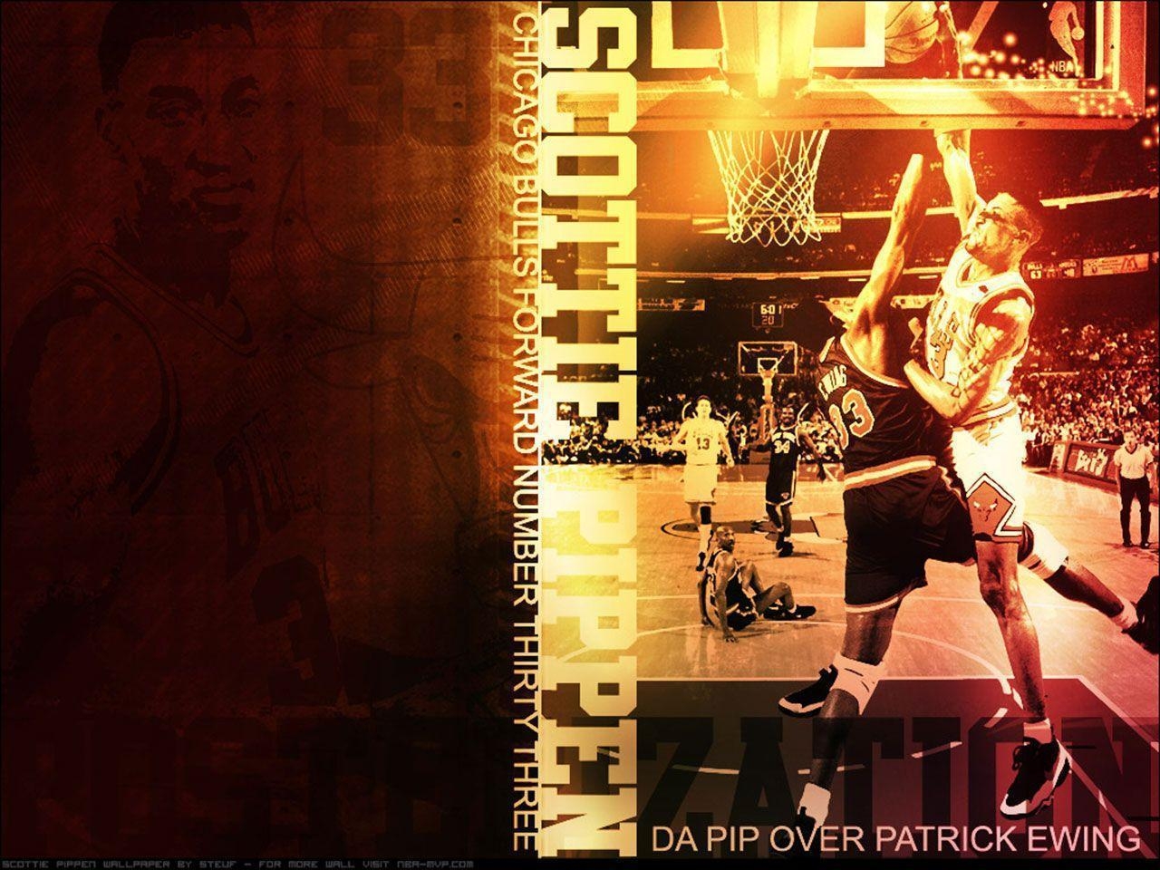 1280x960 Scottie Pippen Slam Dunk Wallpaper. Basketball Wallpaper at, Desktop