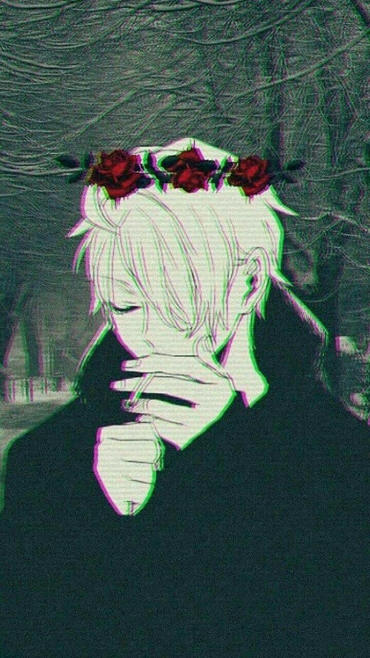 720x1280 Boy Sad Anime Aesthetic Wallpaper, Phone