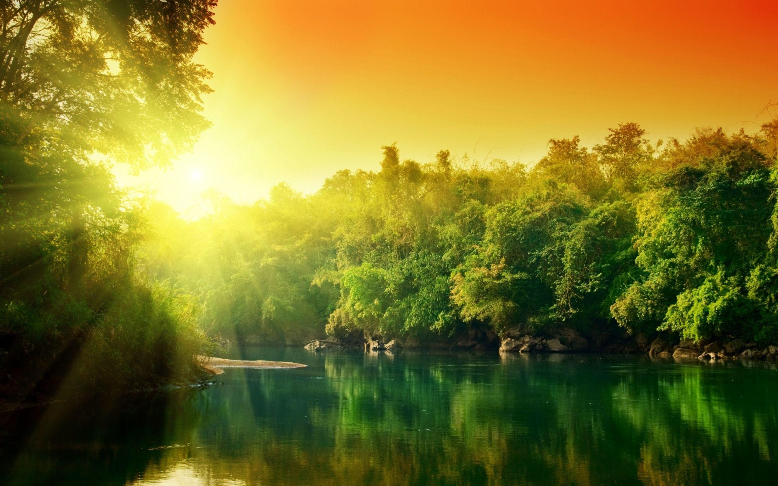 2560x1600 Amazon River Wallpaper Image, Desktop