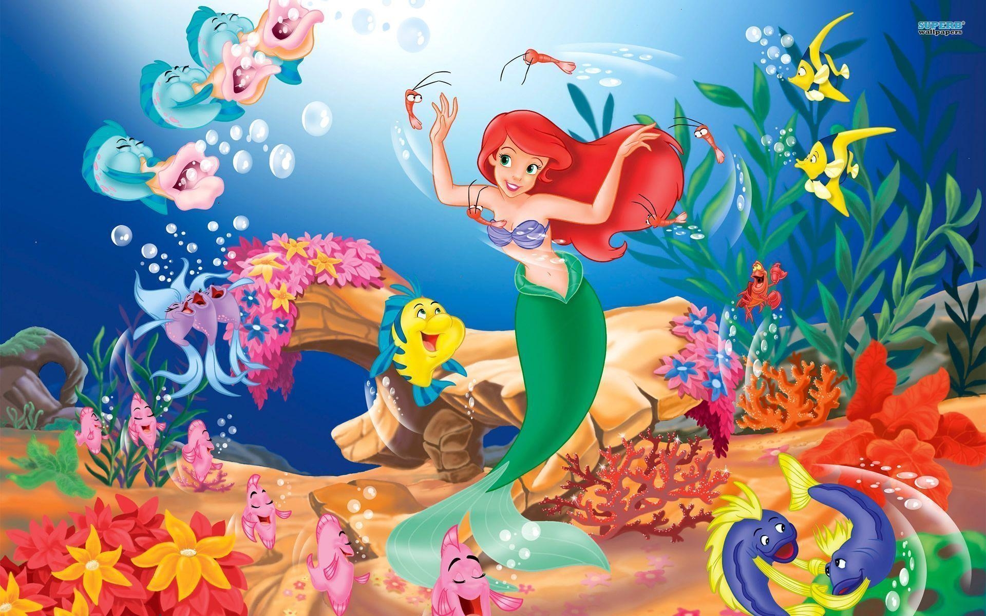 1920x1200 Little Mermaid Under the Sea Wallpaper by HD Wallpaper Daily, Desktop