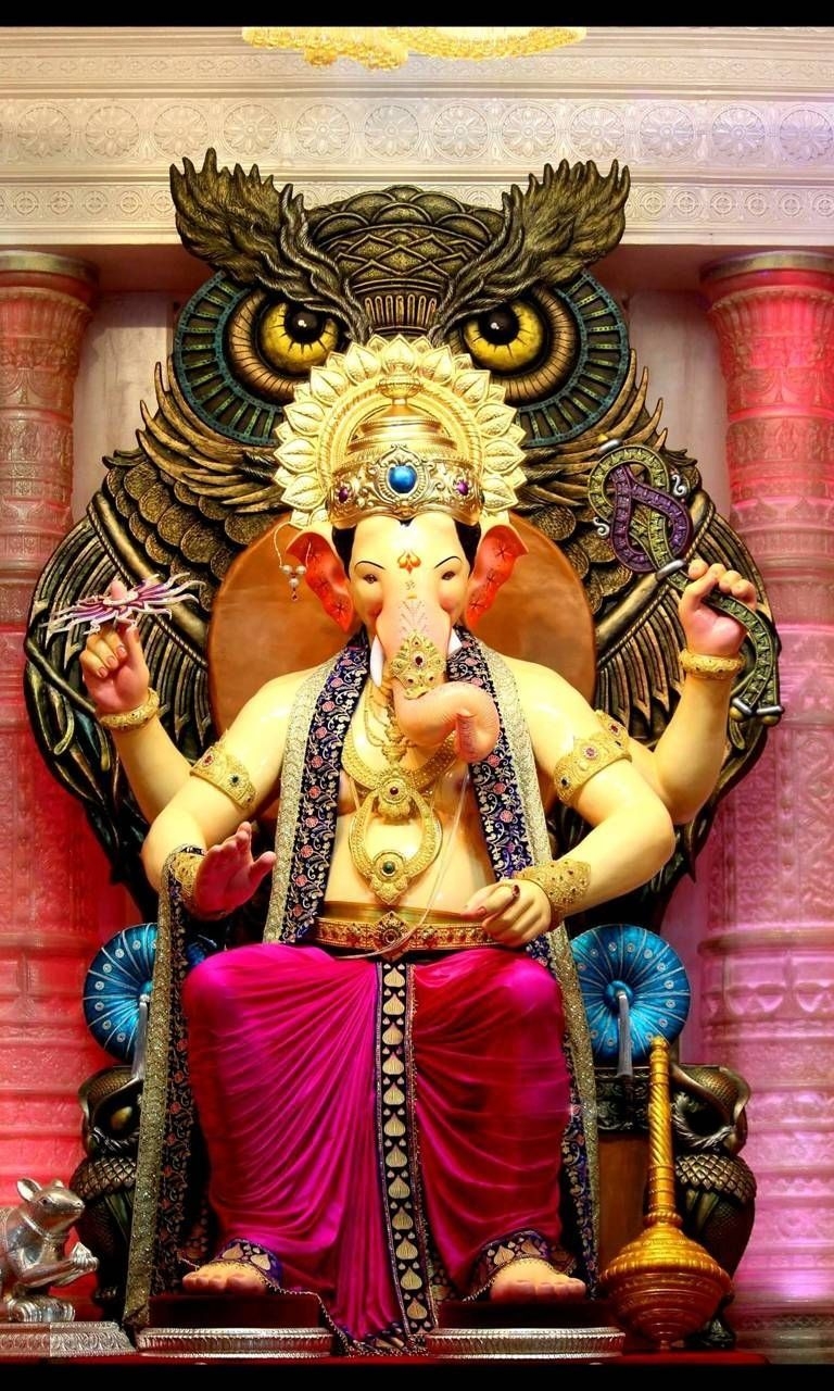 770x1280 ganesh wallpaper, Phone