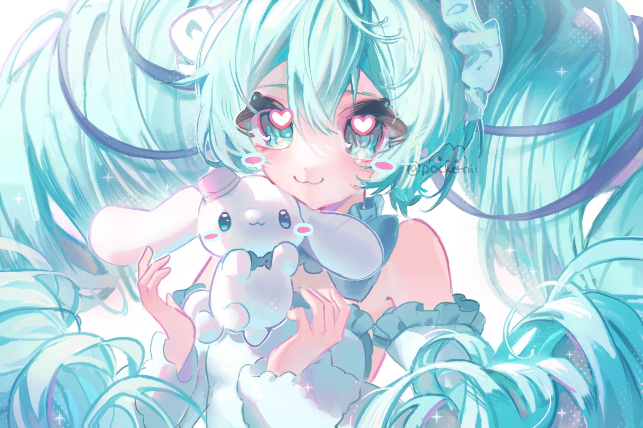 2160x1440 Hatsune Miku x Cinnamoroll, Desktop