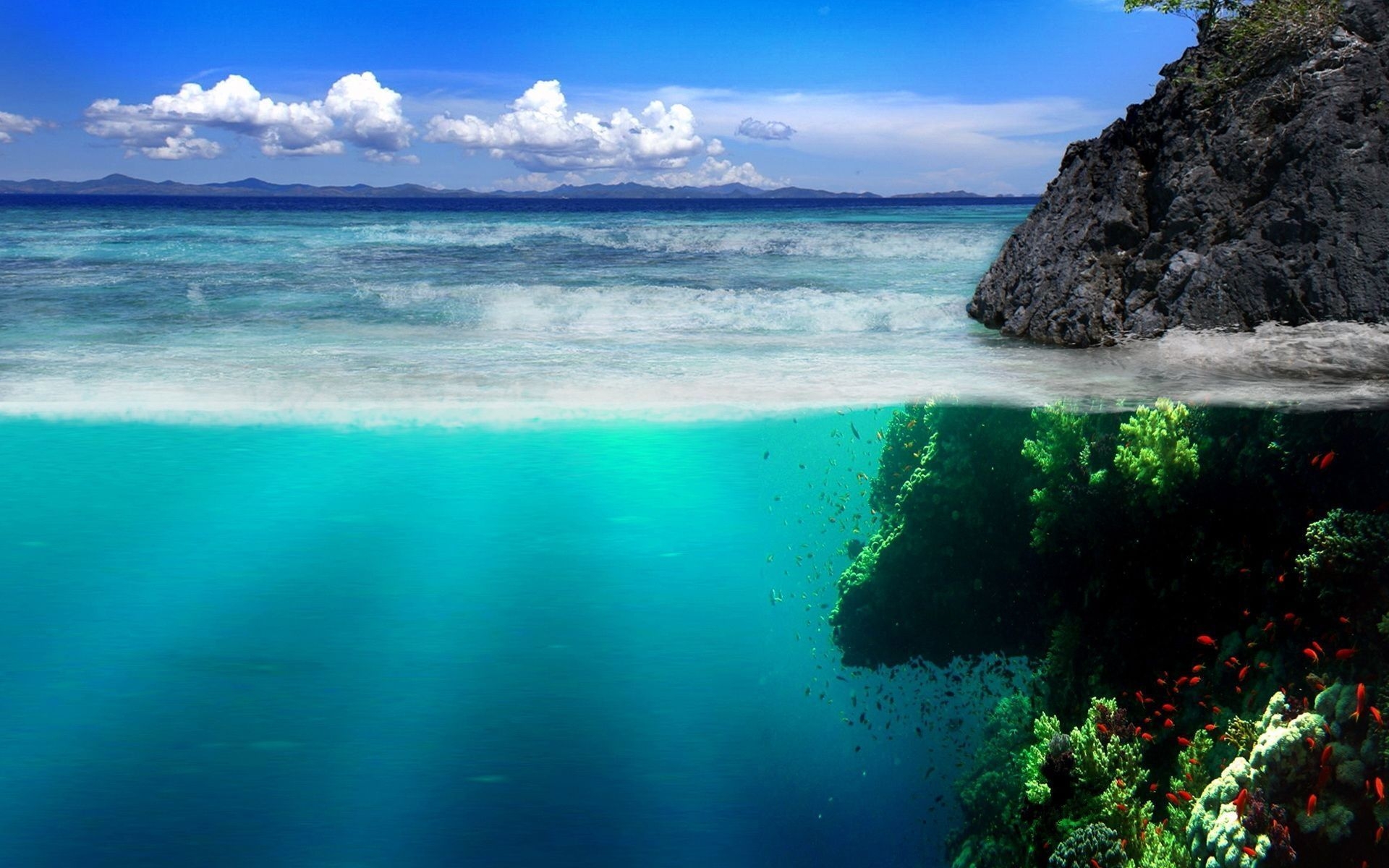 1920x1200 Ocean Landscape Wallpaper Free Ocean Landscape Background, Desktop