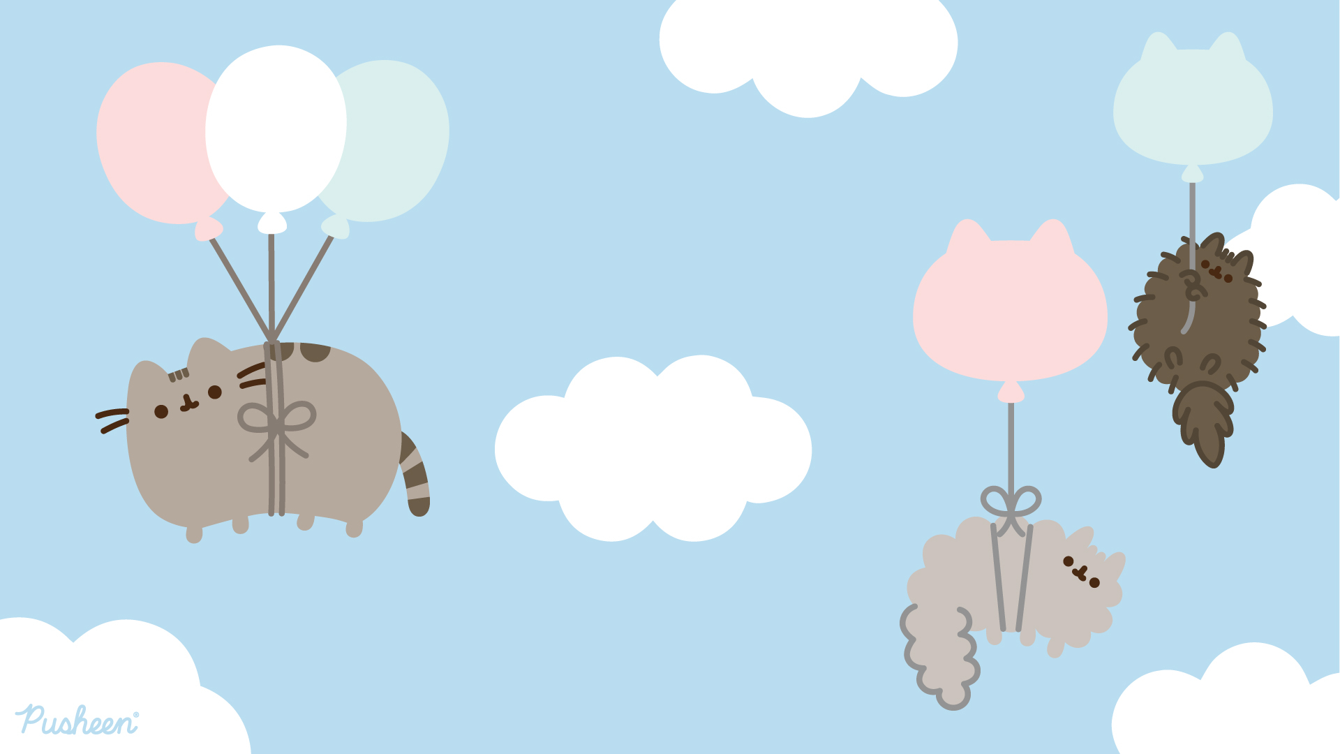 1920x1080 Pusheen, Pusheen Zoom Background, Desktop