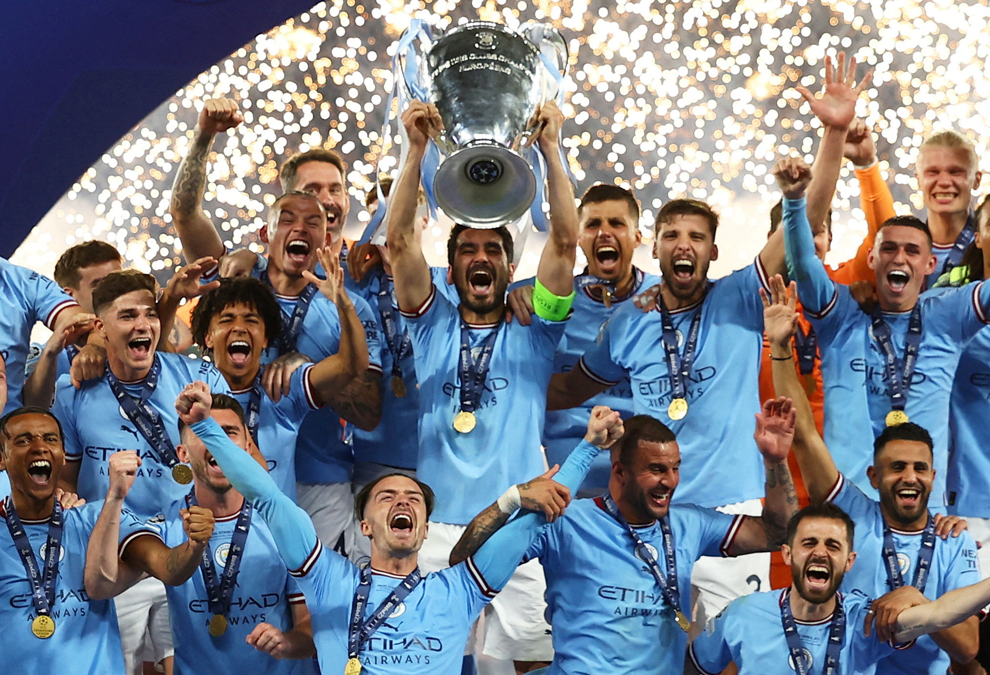 2040x1390 We made history': Emotional Man City players hail treble success, Desktop