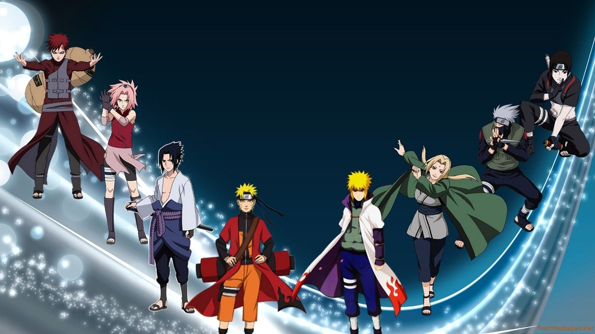 1920x1080 Naruto Shippuden Characters Wallpaper, Desktop