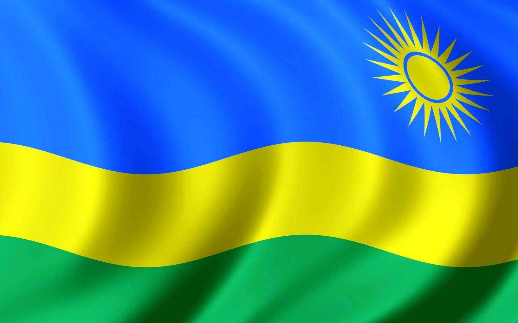 1730x1080 Flag of Rwanda wallpaper. Education. Rwanda flag, Desktop