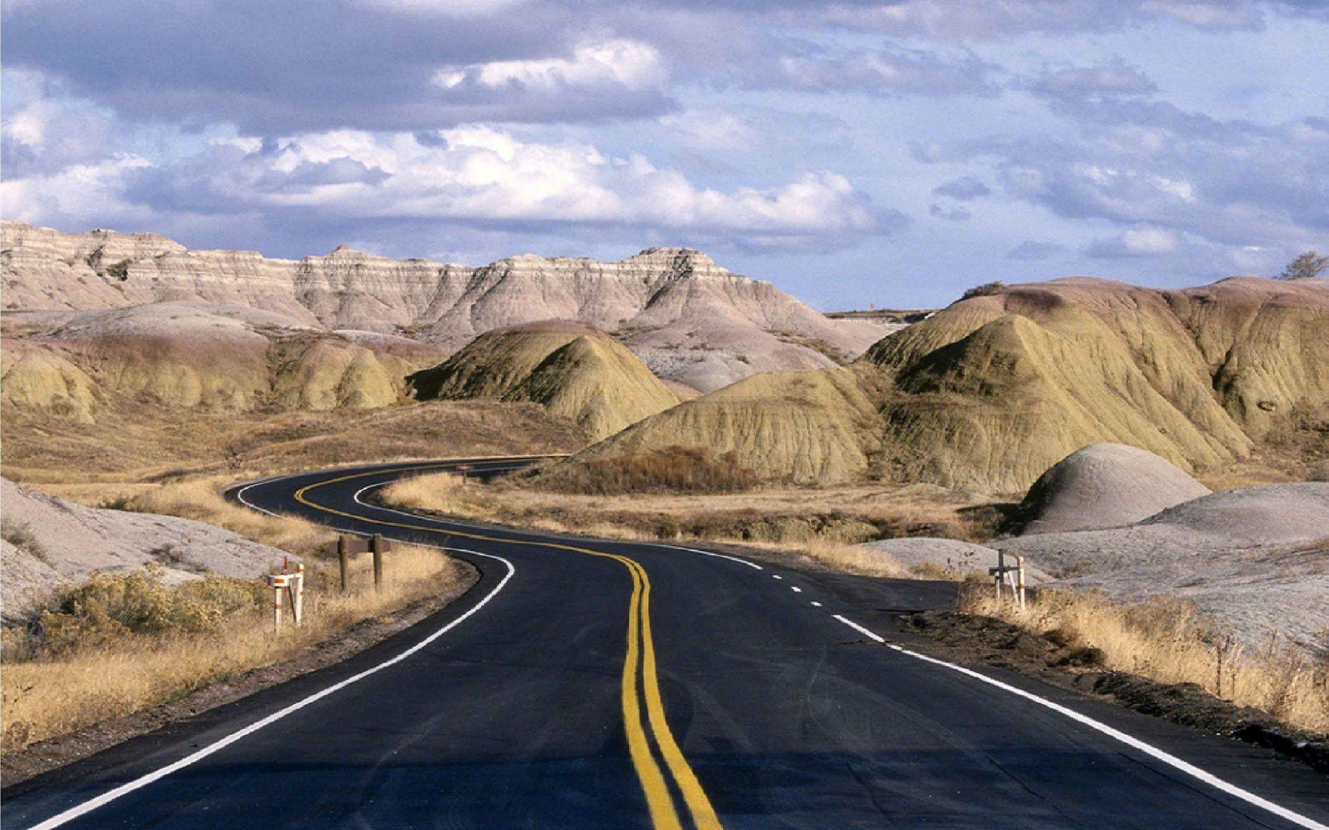 1920x1200 HD Badlands National Park Wallpaper, Desktop