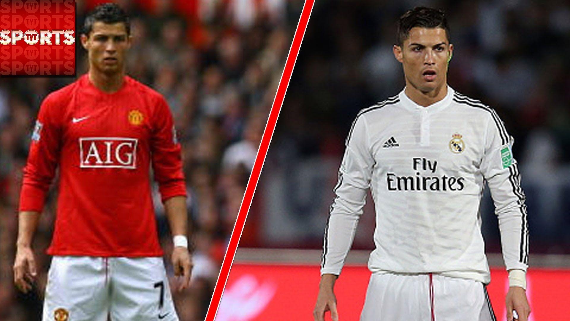 1920x1080 Ronaldo Real Madrid vs. Ronaldo Manchester United The Evolution, Desktop