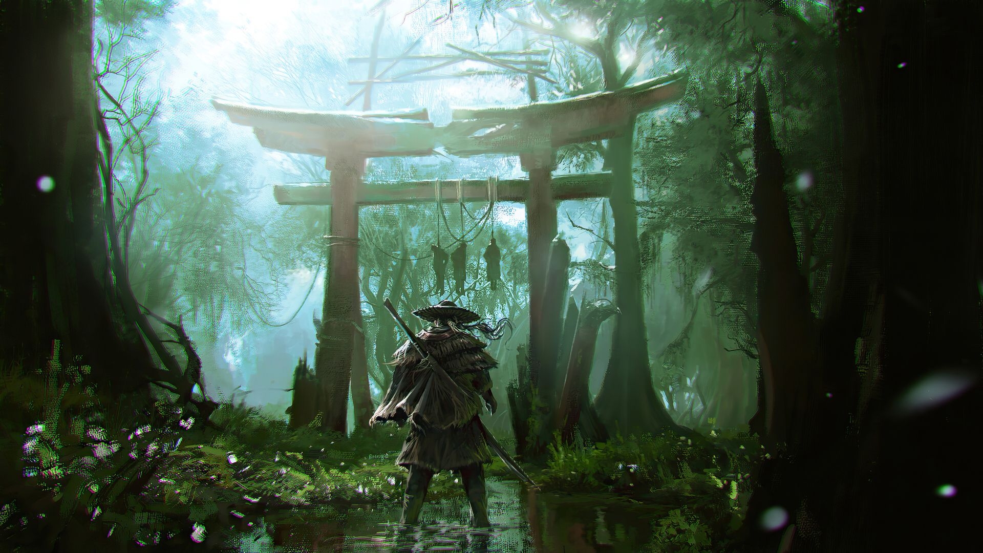 1920x1080 Ghost Of Tsushima Game Laptop Full HD 1080P HD 4k Wallpaper, Image, Background, Photo and Picture, Desktop