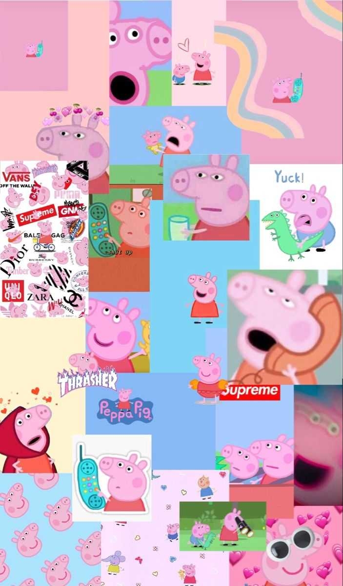 710x1200 Peppa Pig Gangster Wallpaper, Phone