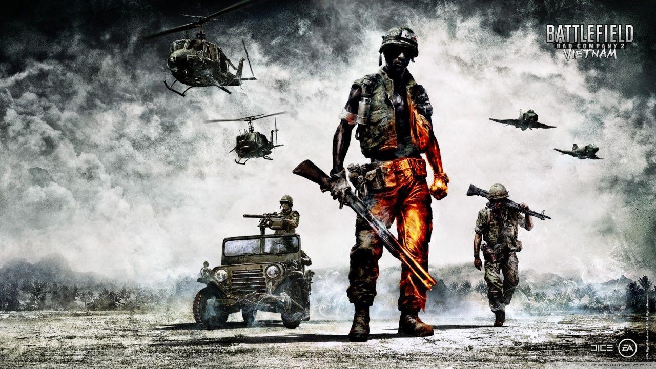 1280x720 Battlefield Bad Company 2 Vietnam HD desktop wallpaper, Desktop