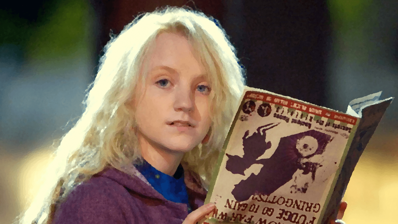 1370x770 Luna Lovegood Evanna Lynch Wallpaper: Hogwartsicons, Desktop