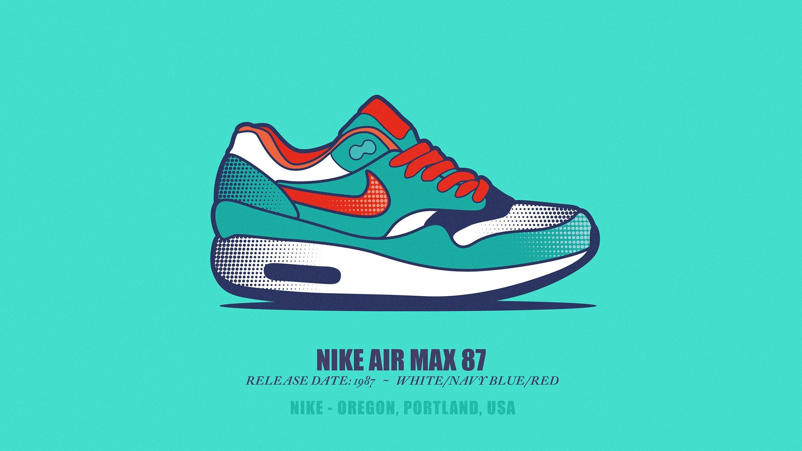 2560x1440 Nike Air Max 87, Desktop