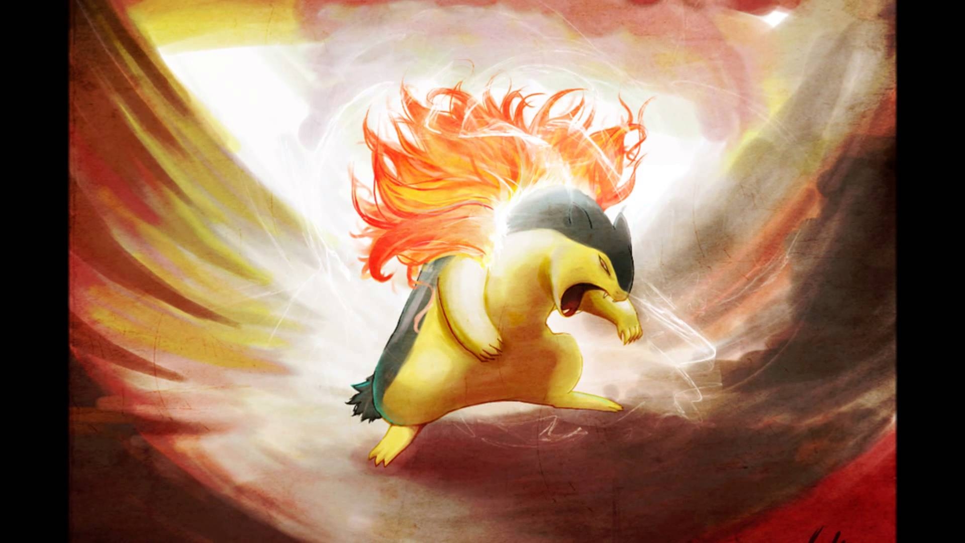 1920x1080 typhlosion tribute, Desktop