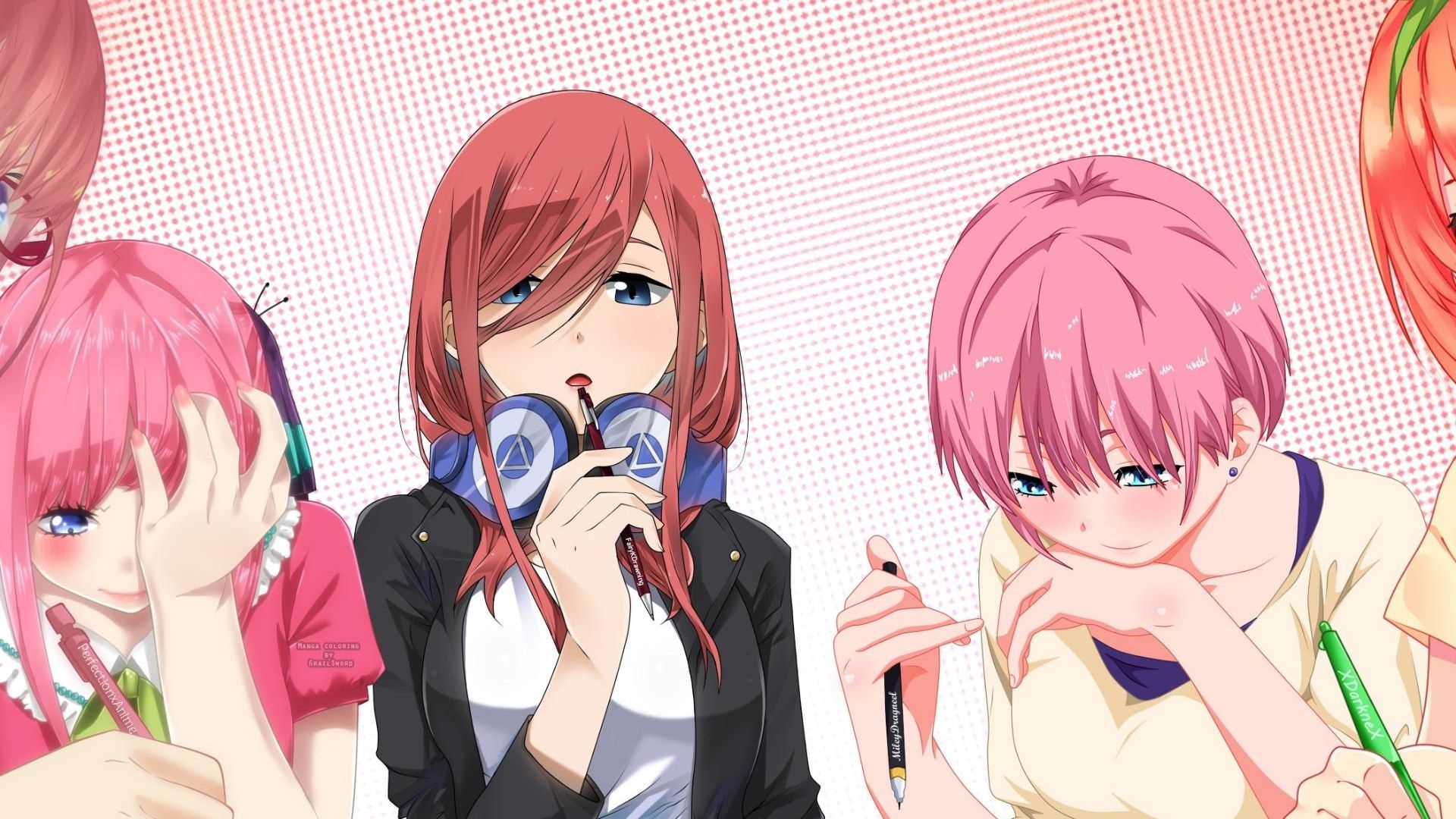 1920x1080 The Quintessential Quintuplets Wallpaper iPhone, Desktop