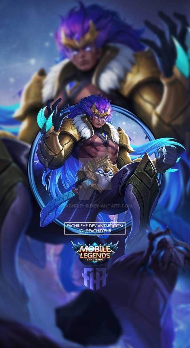 660x1220 Wallpaper Phone Badang Zodiak Leo. Mobile legend wallpaper, Alucard mobile legends, Phone wallpaper, Phone